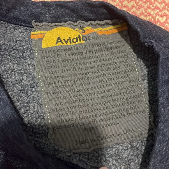 Aviator Nation Women’s Crewneck Size Small - Picture 2 of 2